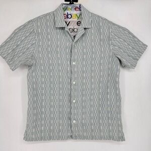 Common People Shirt Mens XL Short Sleeve Button Up Casual Preppy FLAWS